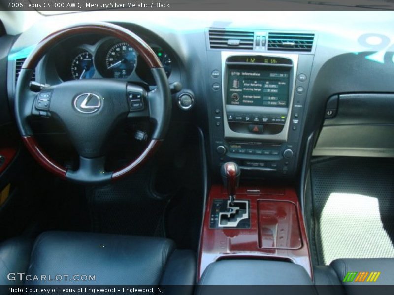 Mercury Silver Metallic / Black 2006 Lexus GS 300 AWD