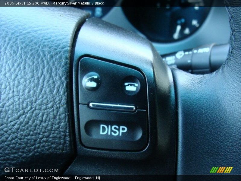 Mercury Silver Metallic / Black 2006 Lexus GS 300 AWD