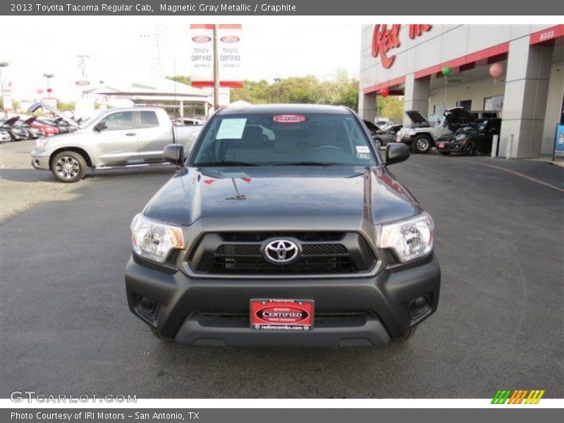 Magnetic Gray Metallic / Graphite 2013 Toyota Tacoma Regular Cab