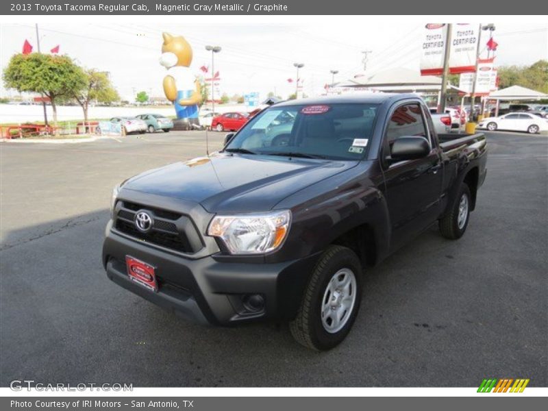 Magnetic Gray Metallic / Graphite 2013 Toyota Tacoma Regular Cab