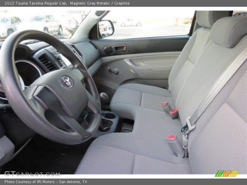 Magnetic Gray Metallic / Graphite 2013 Toyota Tacoma Regular Cab