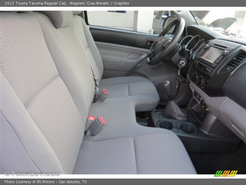 Magnetic Gray Metallic / Graphite 2013 Toyota Tacoma Regular Cab