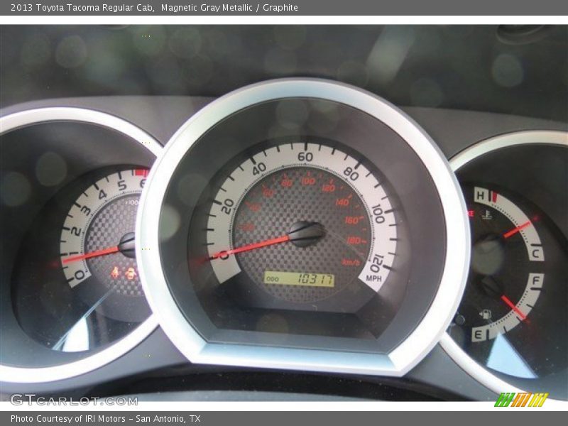 Magnetic Gray Metallic / Graphite 2013 Toyota Tacoma Regular Cab