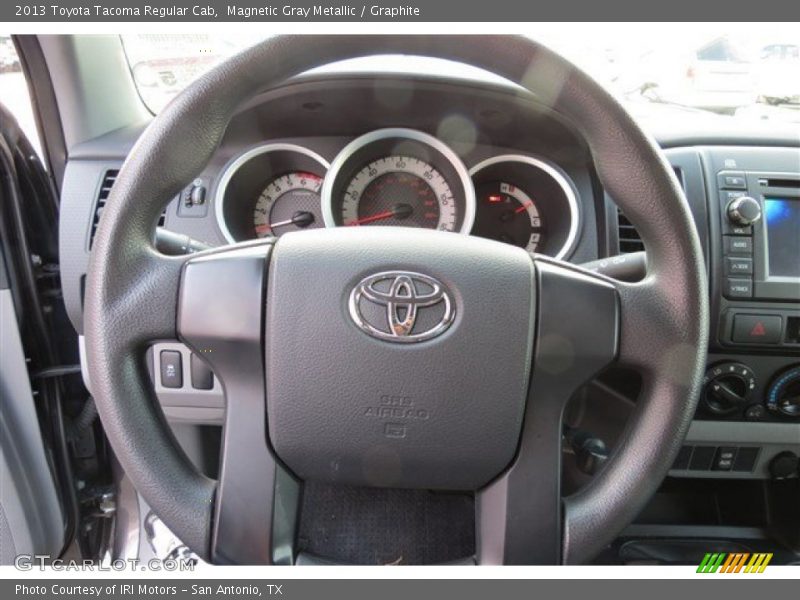 Magnetic Gray Metallic / Graphite 2013 Toyota Tacoma Regular Cab