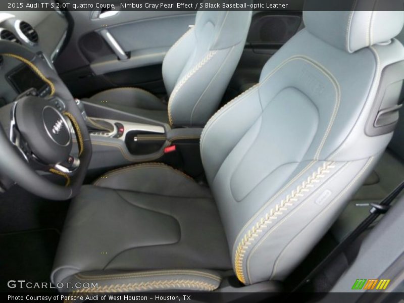 Front Seat of 2015 TT S 2.0T quattro Coupe