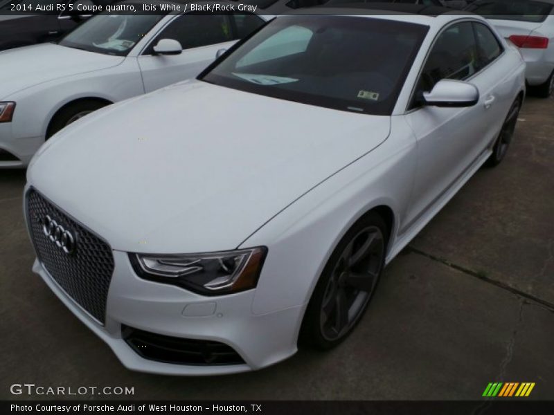 Ibis White / Black/Rock Gray 2014 Audi RS 5 Coupe quattro
