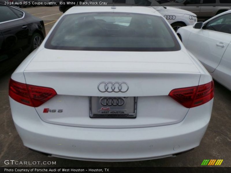 Ibis White / Black/Rock Gray 2014 Audi RS 5 Coupe quattro