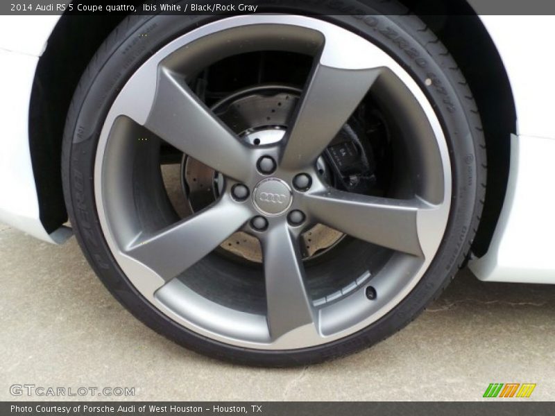 Ibis White / Black/Rock Gray 2014 Audi RS 5 Coupe quattro