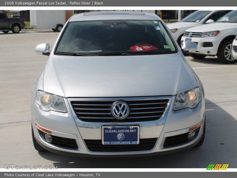 Reflex Silver / Black 2008 Volkswagen Passat Lux Sedan