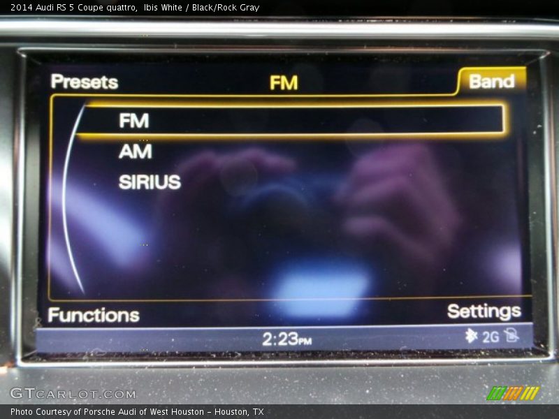 Ibis White / Black/Rock Gray 2014 Audi RS 5 Coupe quattro