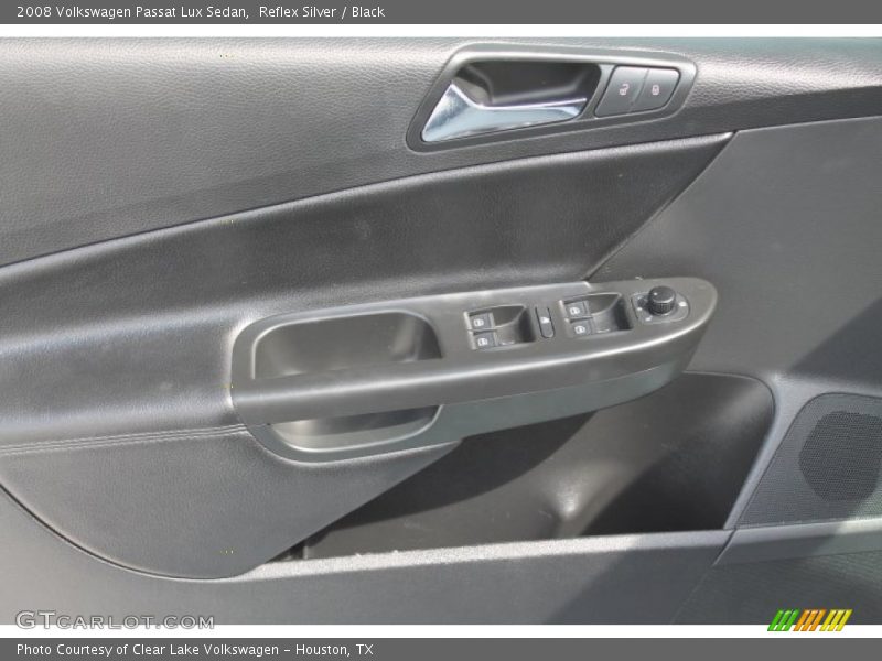 Reflex Silver / Black 2008 Volkswagen Passat Lux Sedan