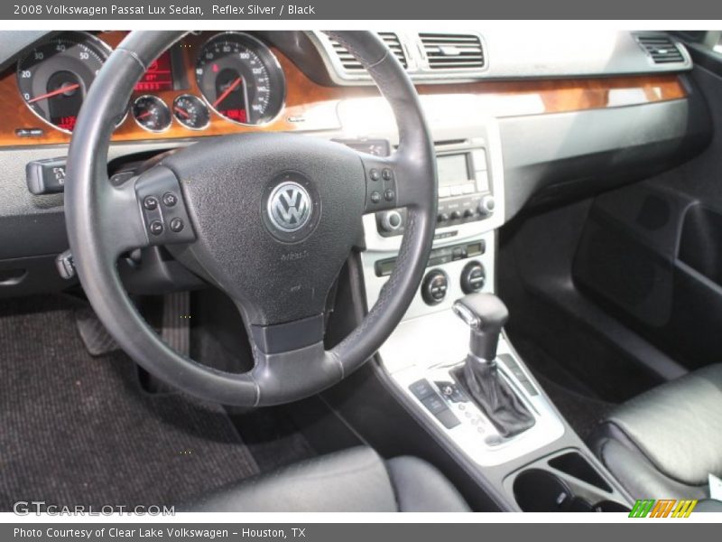 Reflex Silver / Black 2008 Volkswagen Passat Lux Sedan