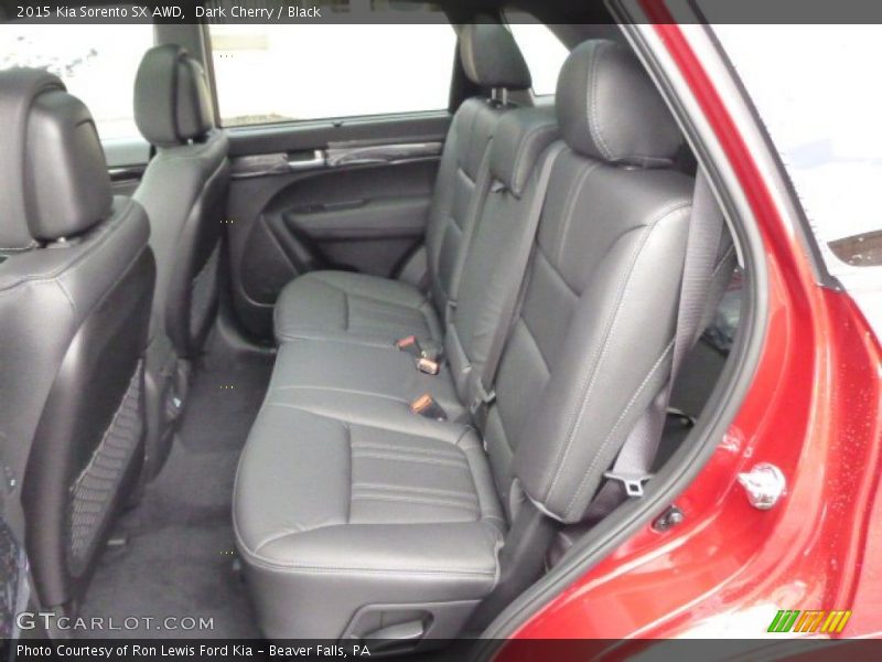 Rear Seat of 2015 Sorento SX AWD