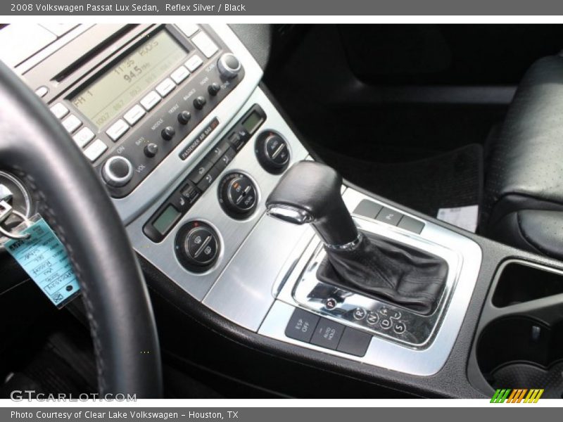Reflex Silver / Black 2008 Volkswagen Passat Lux Sedan