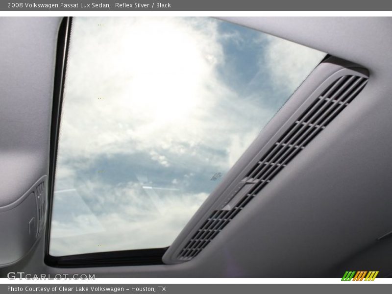 Reflex Silver / Black 2008 Volkswagen Passat Lux Sedan
