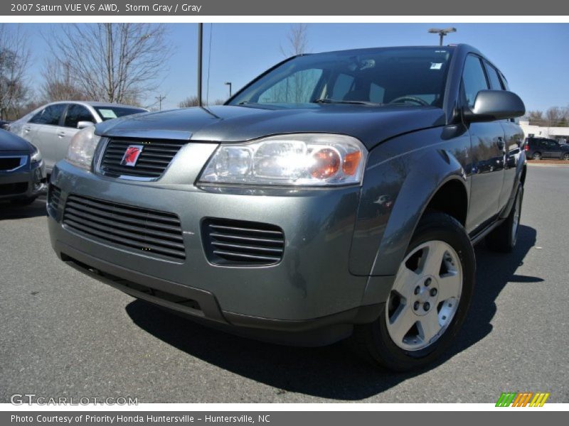 Storm Gray / Gray 2007 Saturn VUE V6 AWD