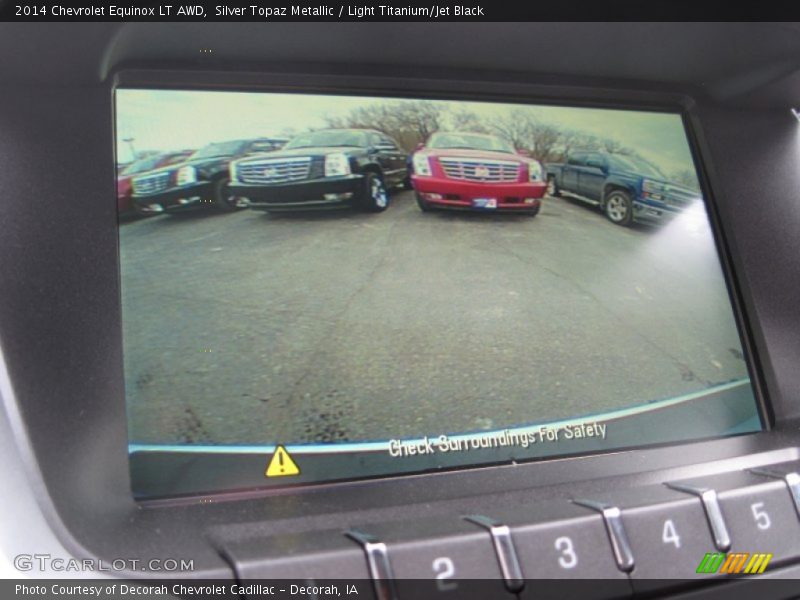 Silver Topaz Metallic / Light Titanium/Jet Black 2014 Chevrolet Equinox LT AWD