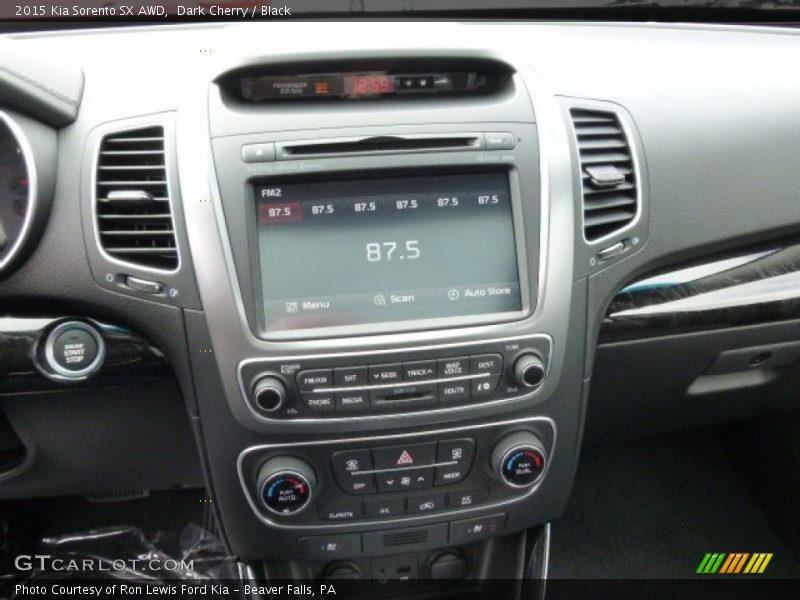 Controls of 2015 Sorento SX AWD
