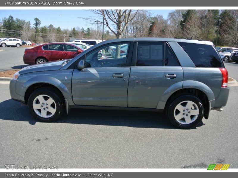 Storm Gray / Gray 2007 Saturn VUE V6 AWD