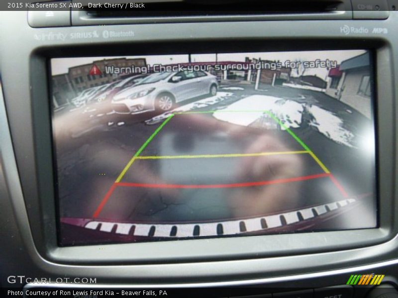 Dark Cherry / Black 2015 Kia Sorento SX AWD