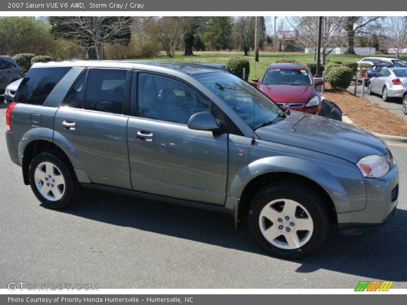 Storm Gray / Gray 2007 Saturn VUE V6 AWD