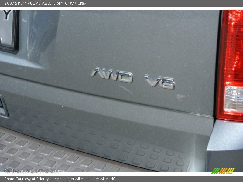 Storm Gray / Gray 2007 Saturn VUE V6 AWD