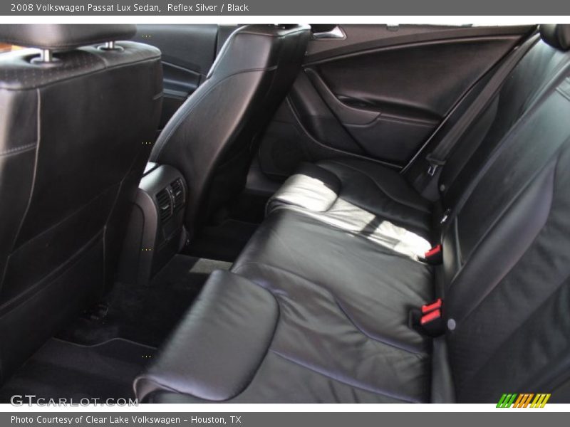 Reflex Silver / Black 2008 Volkswagen Passat Lux Sedan