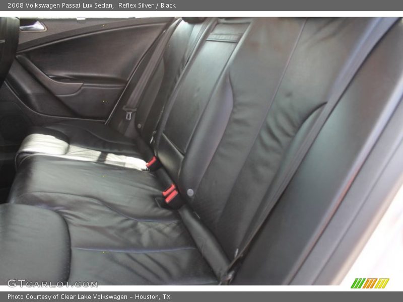 Reflex Silver / Black 2008 Volkswagen Passat Lux Sedan