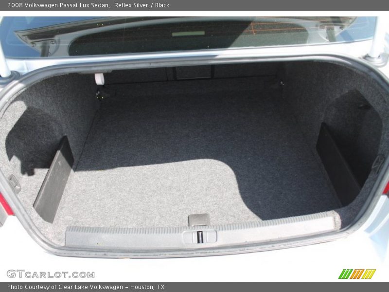 Reflex Silver / Black 2008 Volkswagen Passat Lux Sedan