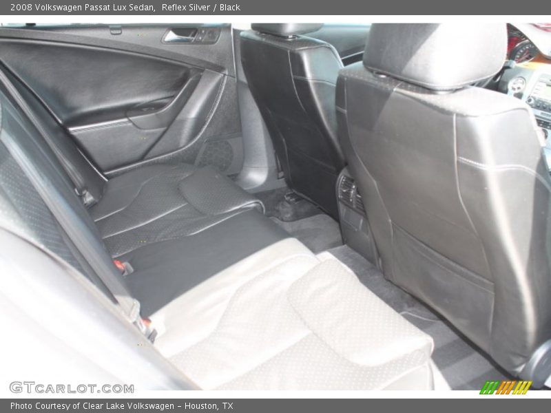 Reflex Silver / Black 2008 Volkswagen Passat Lux Sedan