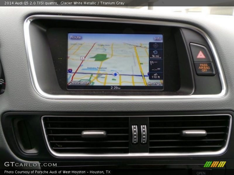 Navigation of 2014 Q5 2.0 TFSI quattro