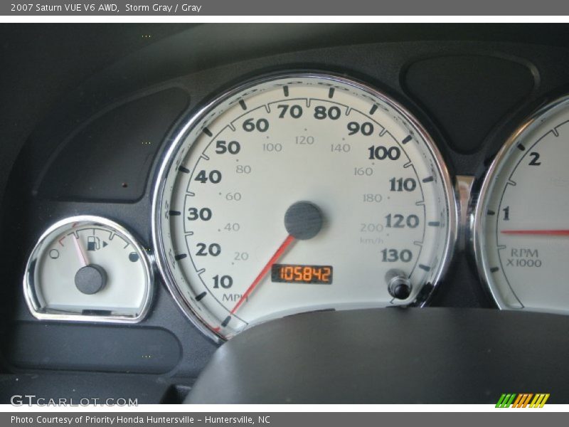 Storm Gray / Gray 2007 Saturn VUE V6 AWD