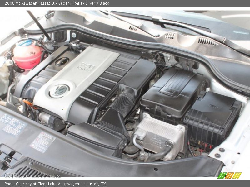 Reflex Silver / Black 2008 Volkswagen Passat Lux Sedan