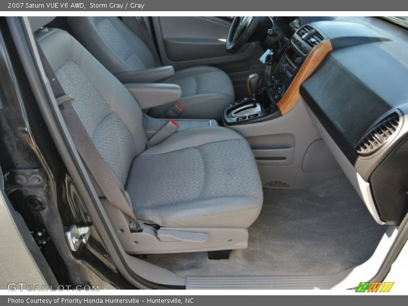 Storm Gray / Gray 2007 Saturn VUE V6 AWD