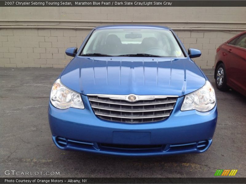 Marathon Blue Pearl / Dark Slate Gray/Light Slate Gray 2007 Chrysler Sebring Touring Sedan