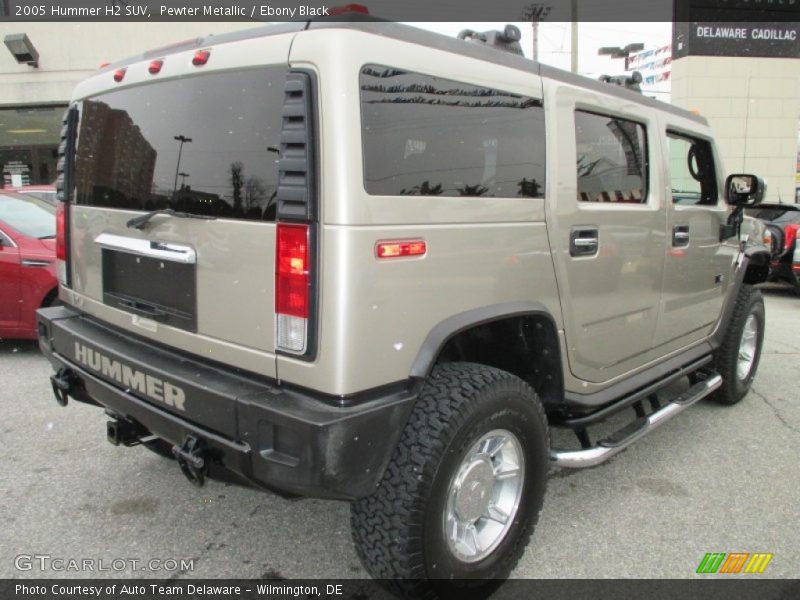 Pewter Metallic / Ebony Black 2005 Hummer H2 SUV