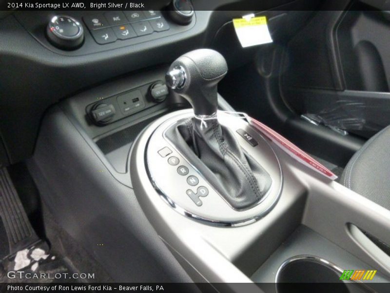 Bright Silver / Black 2014 Kia Sportage LX AWD