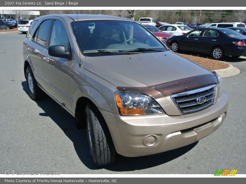Sand Beige / Beige 2007 Kia Sorento LX