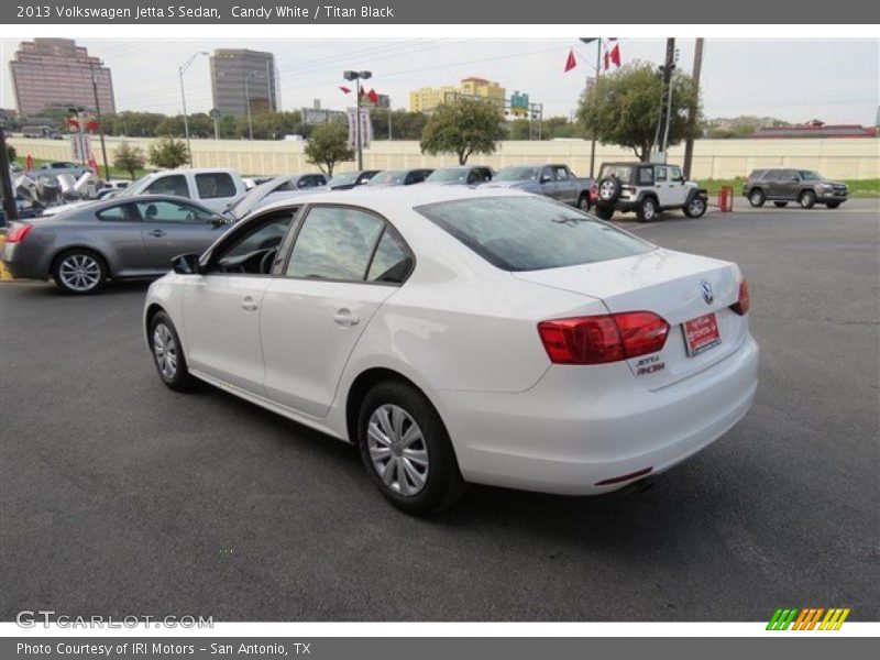 Candy White / Titan Black 2013 Volkswagen Jetta S Sedan