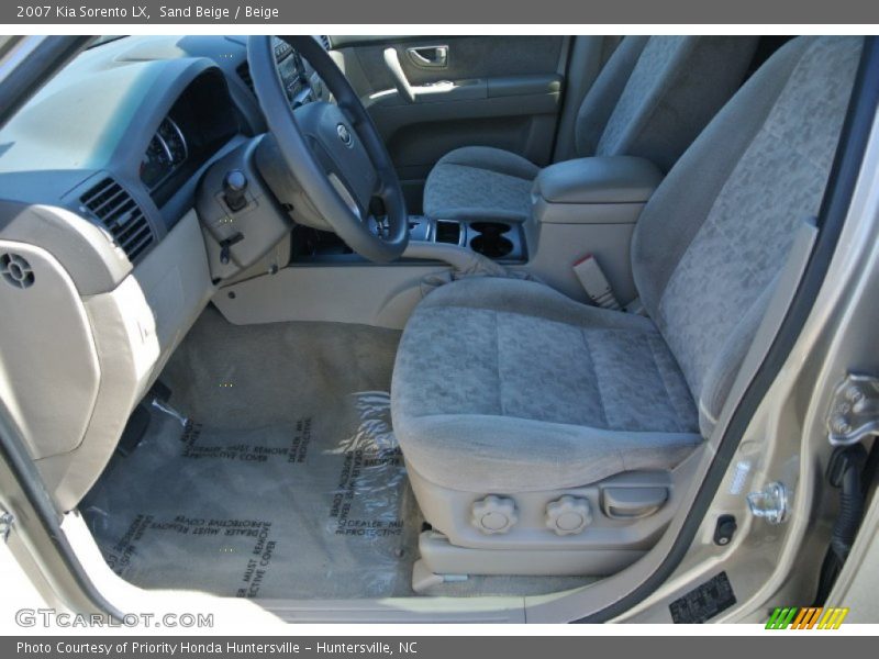 Sand Beige / Beige 2007 Kia Sorento LX