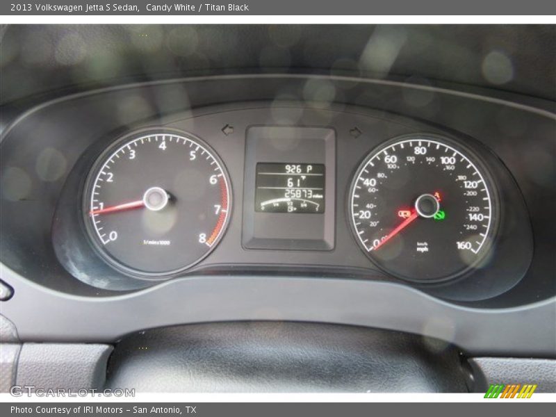 Candy White / Titan Black 2013 Volkswagen Jetta S Sedan