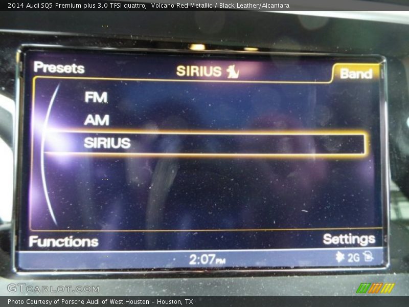 Volcano Red Metallic / Black Leather/Alcantara 2014 Audi SQ5 Premium plus 3.0 TFSI quattro