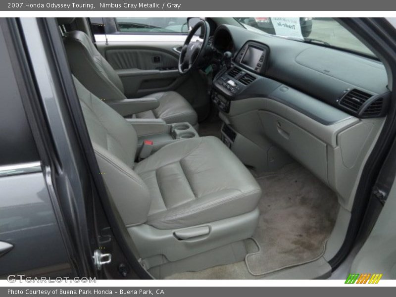 Nimbus Gray Metallic / Gray 2007 Honda Odyssey Touring
