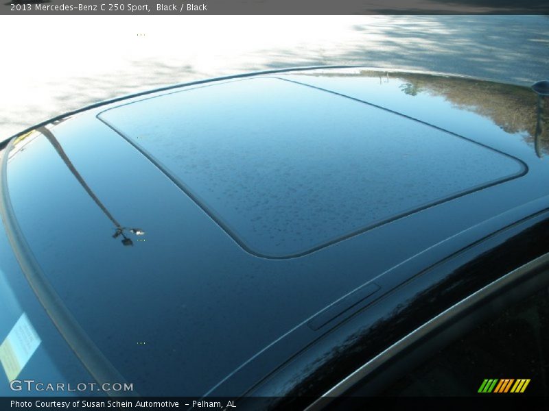 Black / Black 2013 Mercedes-Benz C 250 Sport