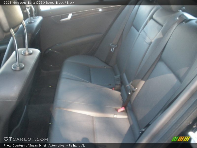 Black / Black 2013 Mercedes-Benz C 250 Sport