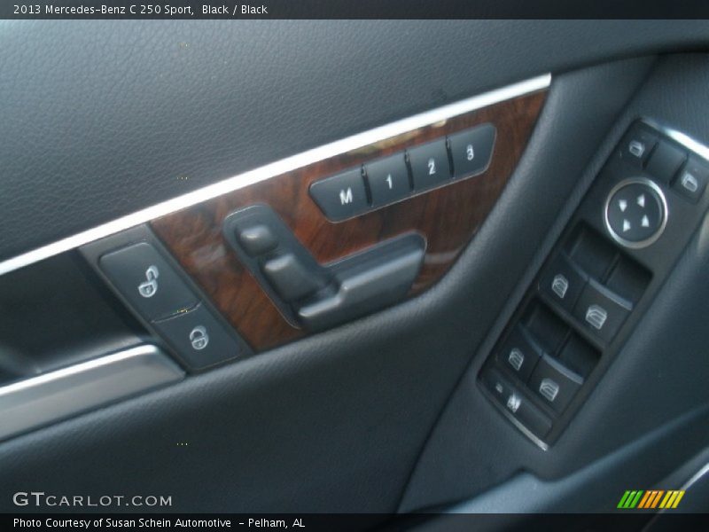 Black / Black 2013 Mercedes-Benz C 250 Sport
