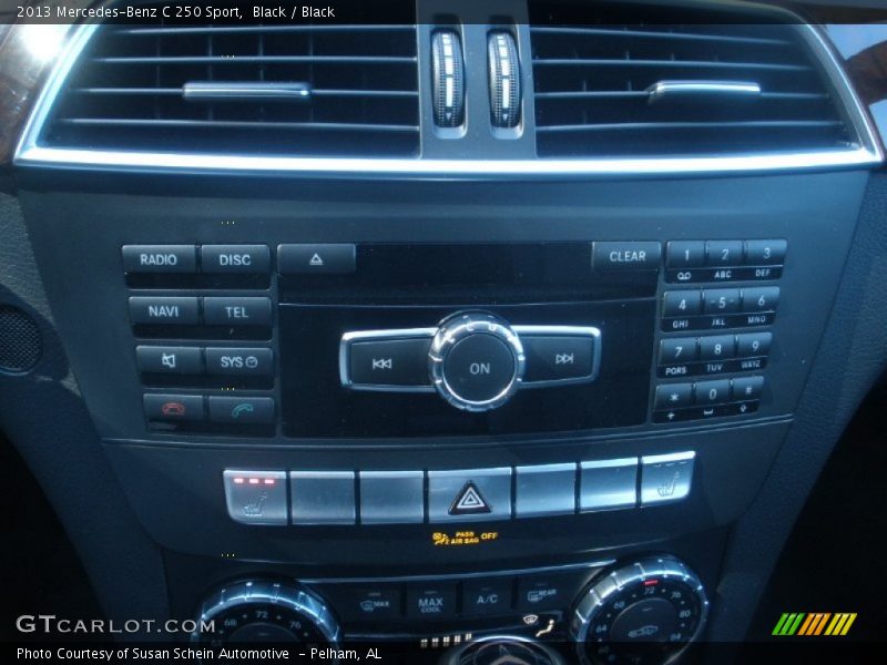 Black / Black 2013 Mercedes-Benz C 250 Sport