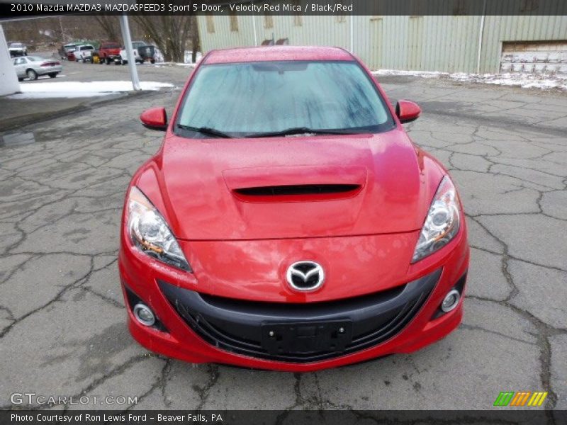 Velocity Red Mica / Black/Red 2010 Mazda MAZDA3 MAZDASPEED3 Sport 5 Door