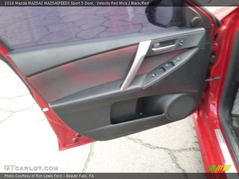 Velocity Red Mica / Black/Red 2010 Mazda MAZDA3 MAZDASPEED3 Sport 5 Door