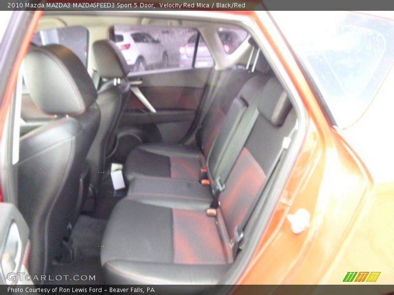 Velocity Red Mica / Black/Red 2010 Mazda MAZDA3 MAZDASPEED3 Sport 5 Door